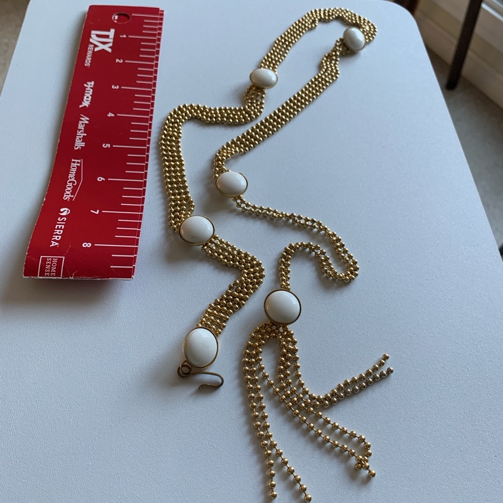 Vintage belt or tassel necklace. High quality vintage in great condition.
